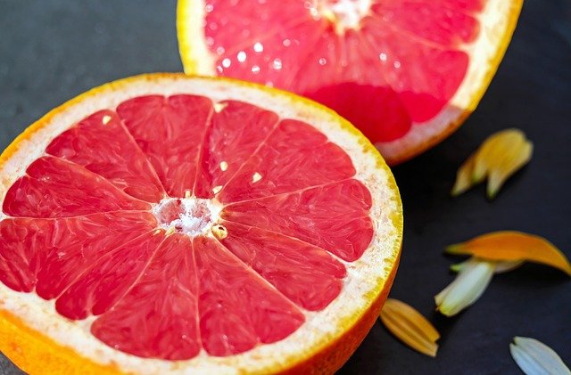 Půlka grapefruitu